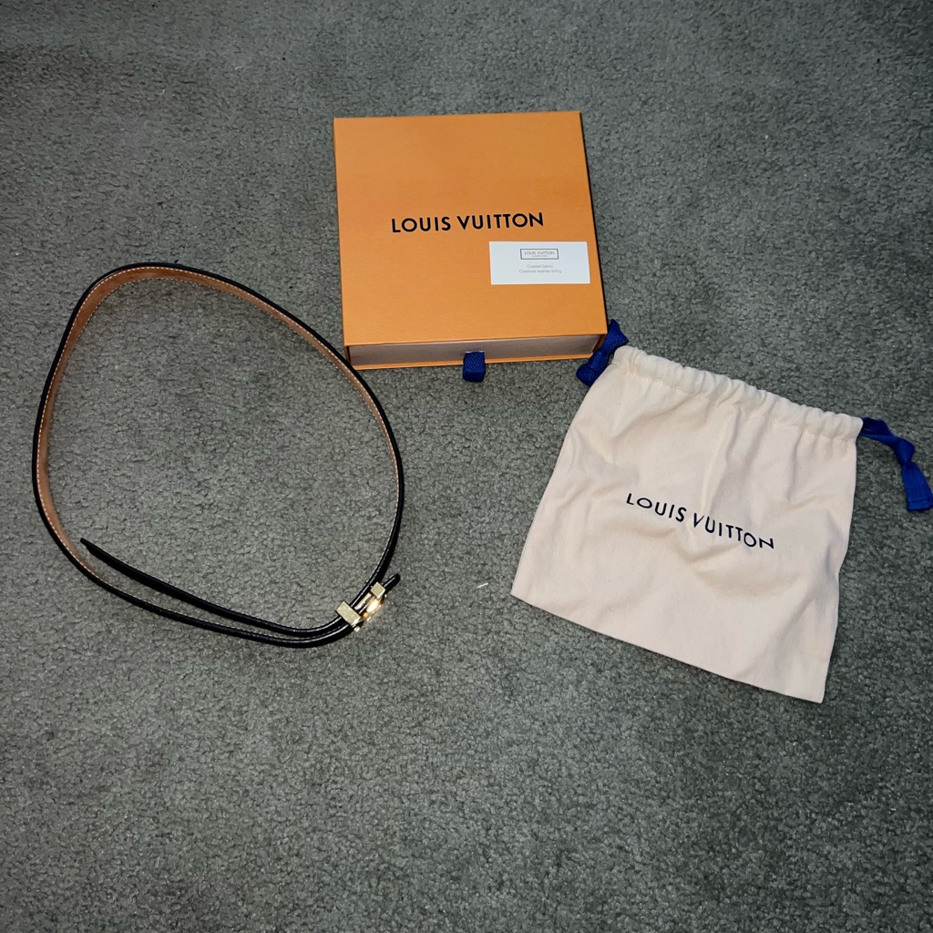 Women’s Louis Vuitton Monogram Belt